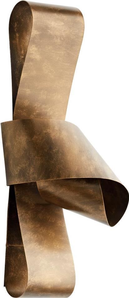 Brass Iron Abstract Wall Sculpture by Cyan (1 of 2)