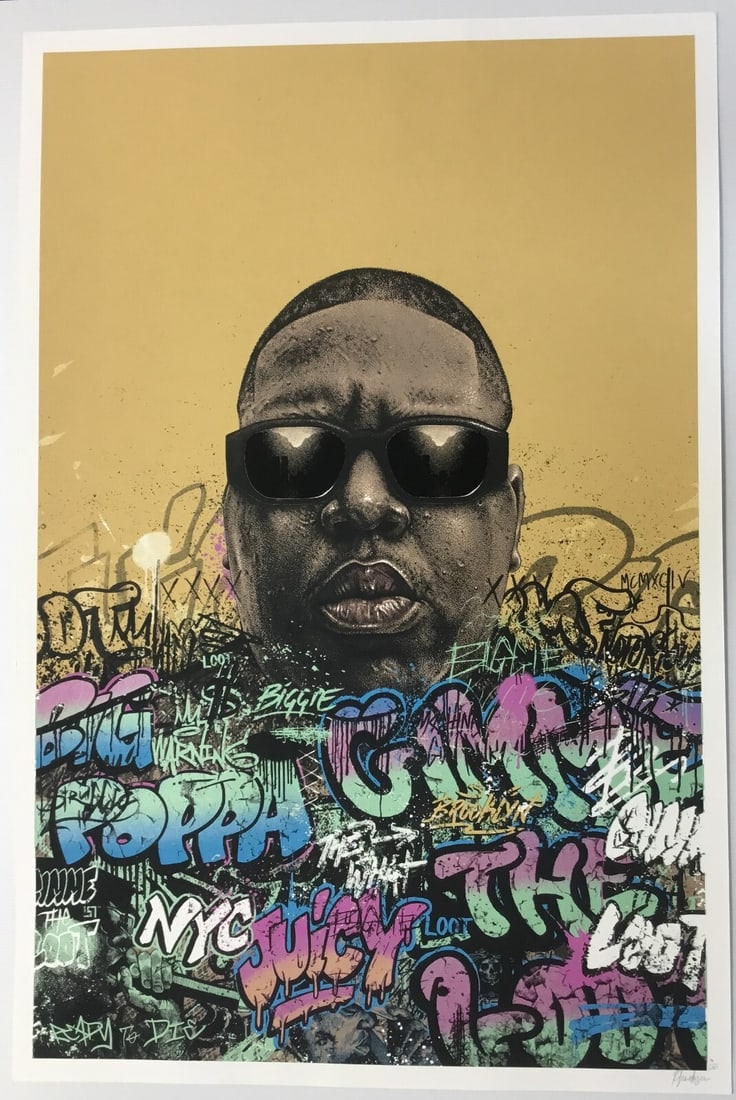 Paul Jones Notorious B.I.G. Ready to Die Limited Edition Signed Print (1 of 5)