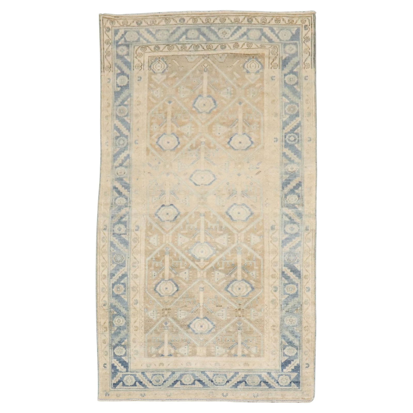 Zabihi Collection Persian Hamedan Tribal Wool Rug 53x98 in (1 of 11)