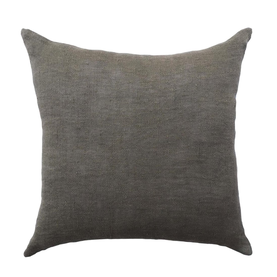 Davina Dark Beige Stonewashed Linen Accent Pillow 20x20 (1 of 1)