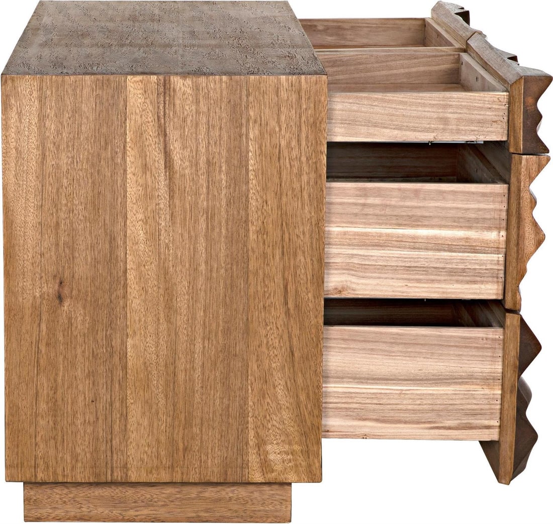 Noir Mirage Dark Walnut French Style Sideboard 48" (1 of 15)