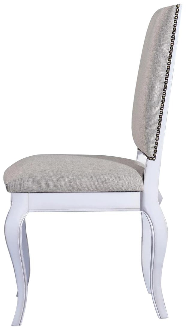 Carrollton Armless Chair French Country Style Mahogany Performance Fabric: Carrollton Armless Chair French Country Style Mahogany Performance Fabric Introducing the Carrollton Armless Chair, an elegant addition to any space, thoughtfully crafted for both style and