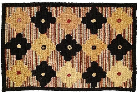 Hand-Hooked Multi-Color Wool Rug 4x6 Early American Style: Hand-Hooked Multi-Color Wool Rug 4x6 Early American Style Enhance your home decor with the Vibrant Harry Rust Wool Rug, a stunning addition that brings multi-color charm to any space. This hand-hooked