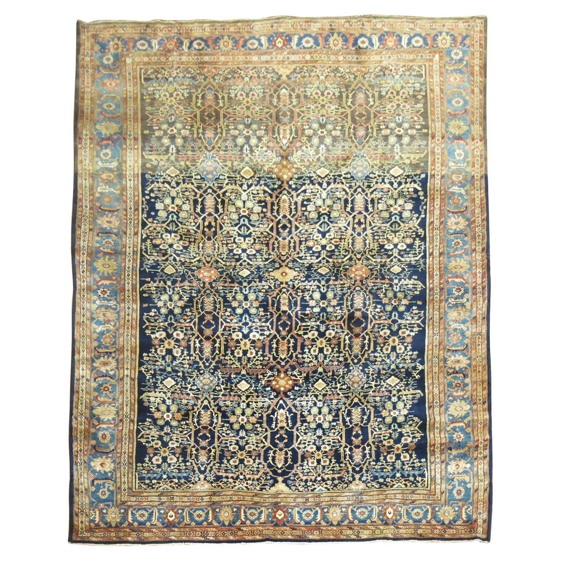 Zabihi Collection Hand-Woven Persian Malayer Rug 10'7 x 12'8 (1 of 8)