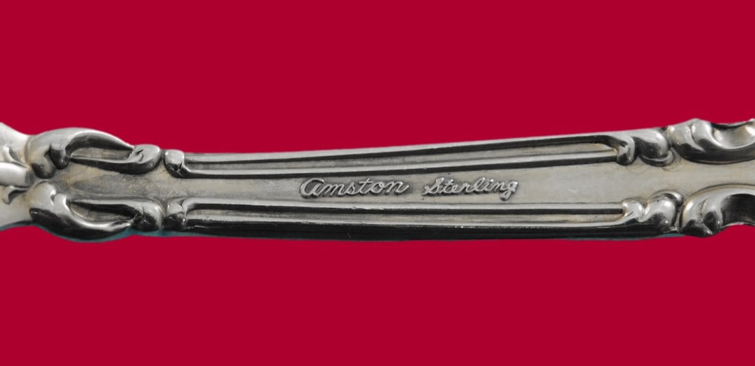 Amston Athene Sterling Silver Salad Forks Set of 12 pcs 6.5" - 4