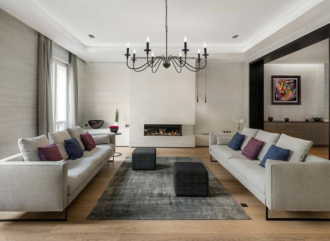 Rohan 8-Light Matte Black Farmhouse Chandelier 42" Indoor Lighting: Rohan 8-Light Matte Black Farmhouse Chandelier 42" Indoor Lighting Illuminate your space with the Rohan 8-Light Matte Black Chandelier, a striking addition to any room. This farmhouse-style ceiling