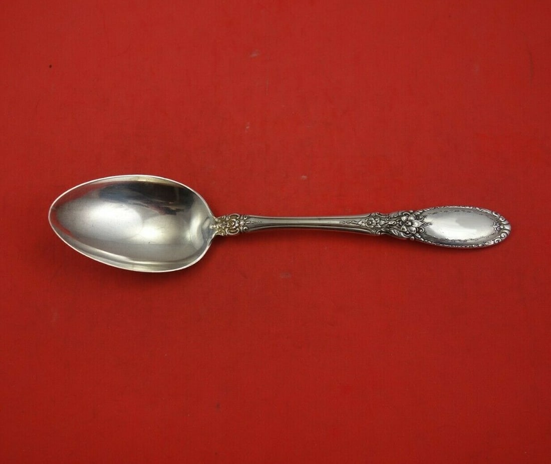 Towle Sterling Silver Serving Spoon Old Mirror 8.5 Inch Vintage (1 of 3)