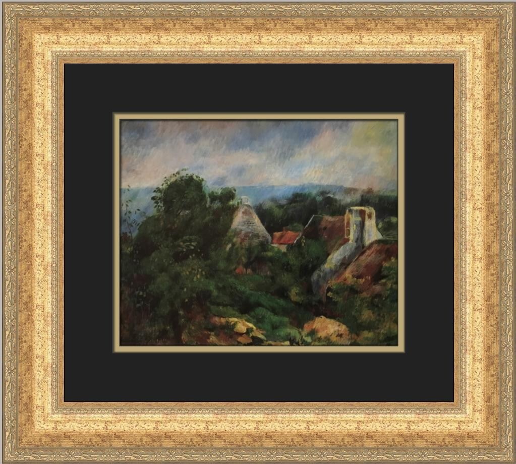 Pierre-Auguste Renoir La Roche-Guyon Custom Framed Art Print 1984 (1 of 2)
