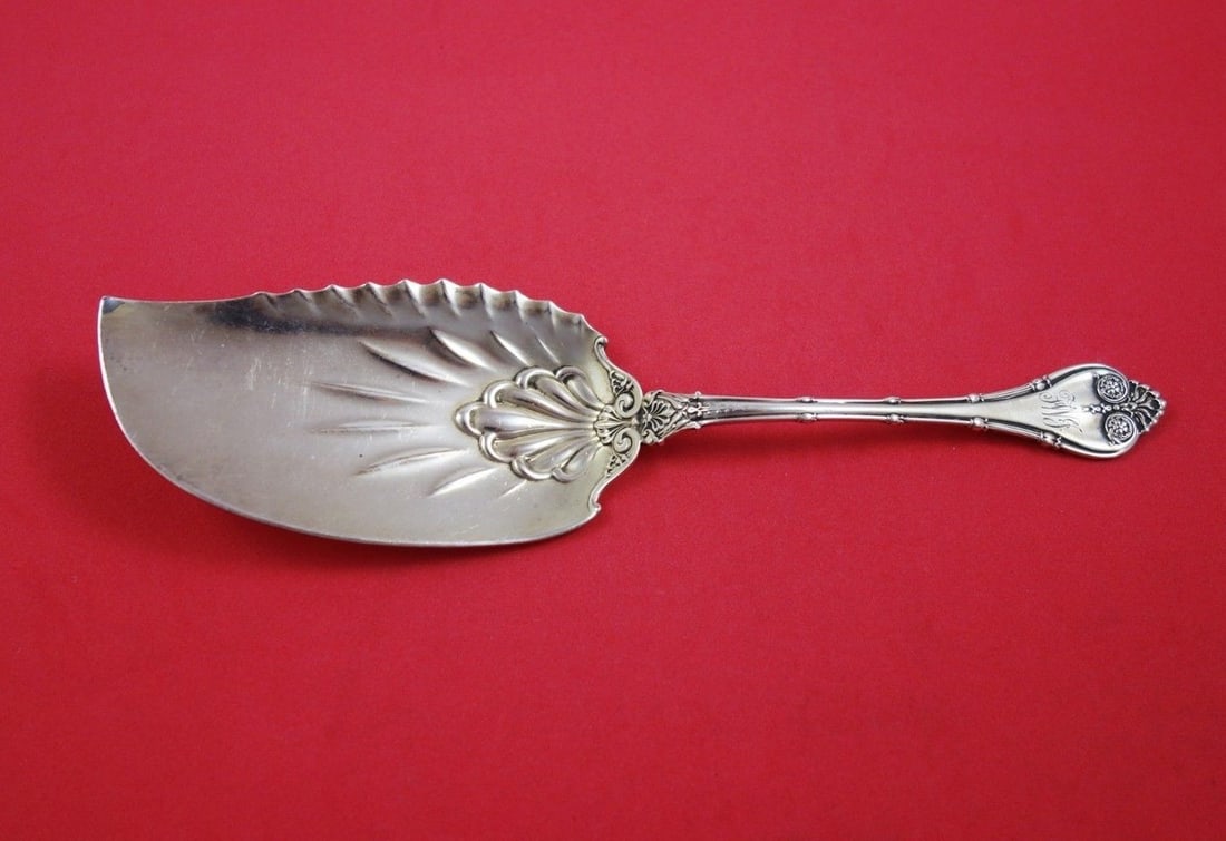 Whiting Empire Sterling Silver Ice Cream Server 8 7/8" Monogrammed Serving Piece (1 of 1)