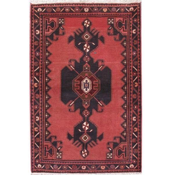 Persian Hamadan Tribal Rug 3.7 x 5.3 (1 of 6)