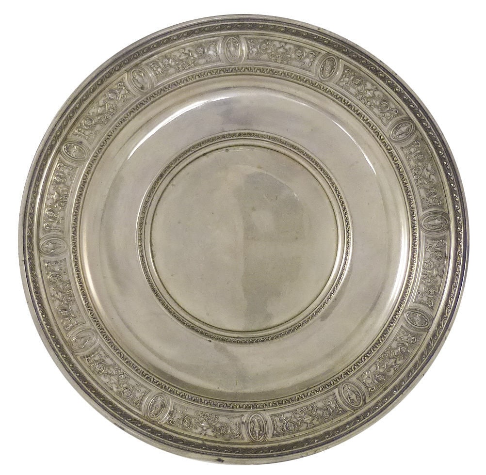 Wedgwood Pattern Sterling Silver Plate Candy Dish by International Silver (1 of 1)