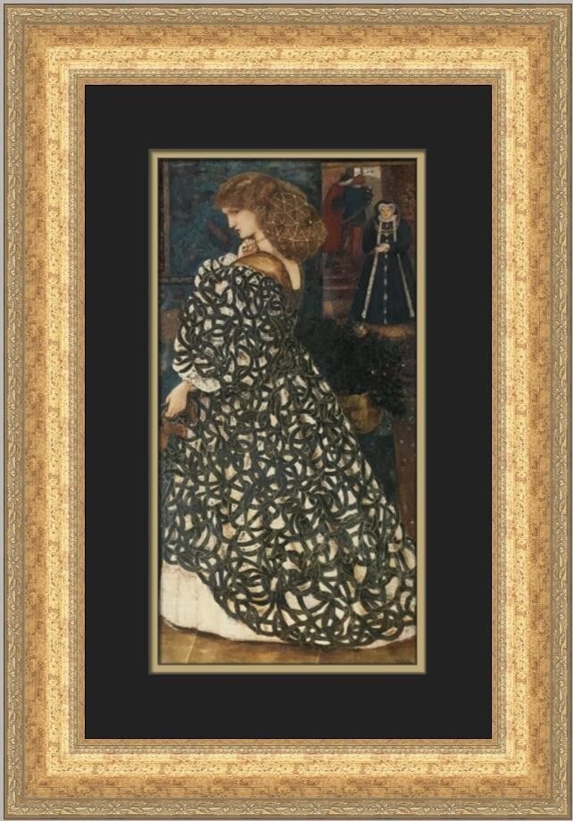 Edward Burne-Jones Sidonia Von Bork Framed Print 21x16 Aestheticism (1 of 2)