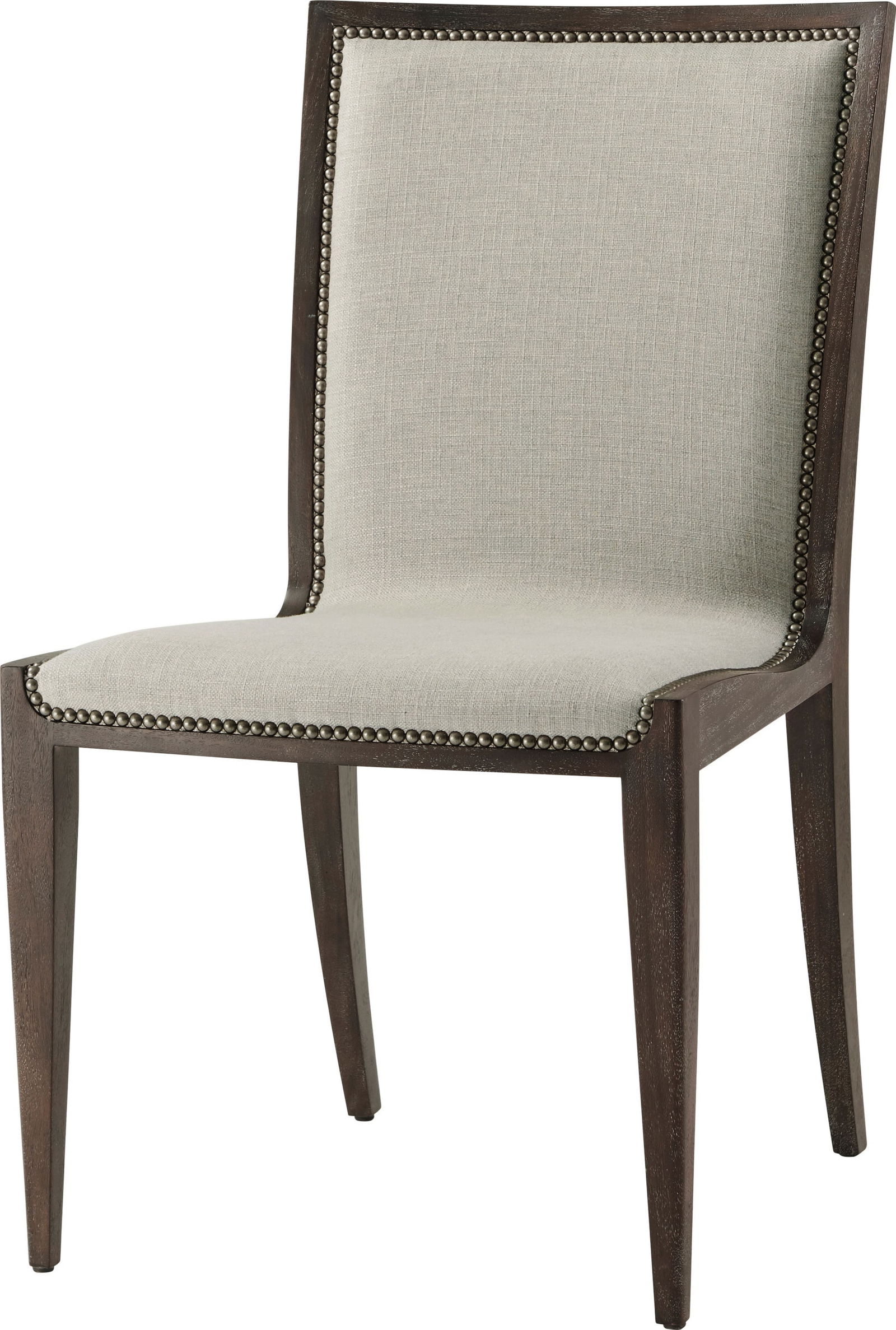 Theodore Alexander Modern Mahogany Texas Dining Chair: Theodore Alexander Modern Mahogany Texas Dining Chair Elevate your dining experience with this Modern and Stylish Texas Dining Chair by Theodore Alexander. Crafted from high-quality mahogany, this cha