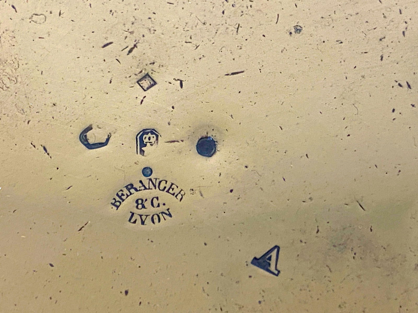 Antique Neoclassical Brass Scale by Berenger & Co France 1890s - 8