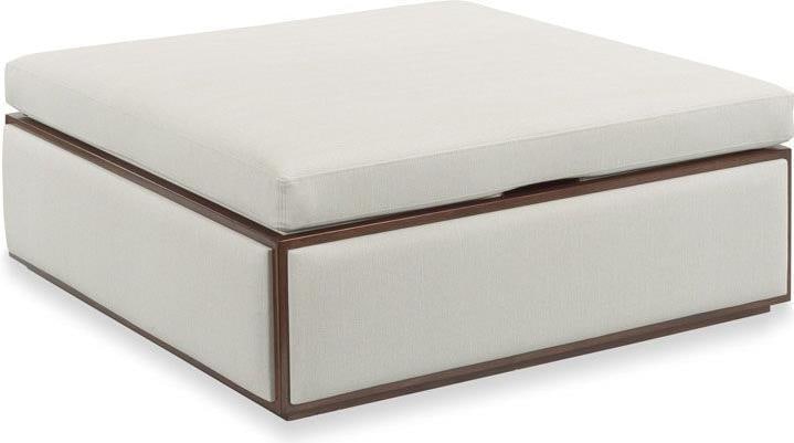 Woodbridge Saybrook Collection Ottoman Lisse Finish Rectangle (1 of 2)