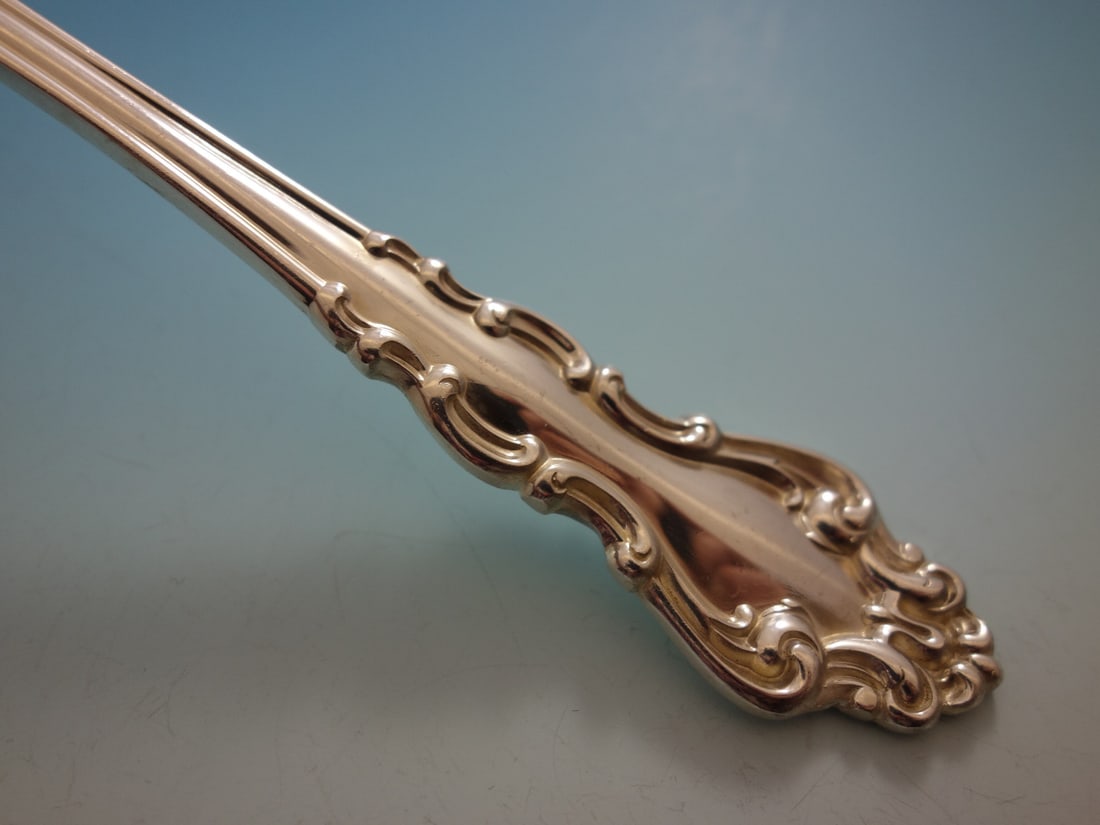 Reed & Barton Spanish Baroque Sterling Silver Flatware Set 64 PC - 4