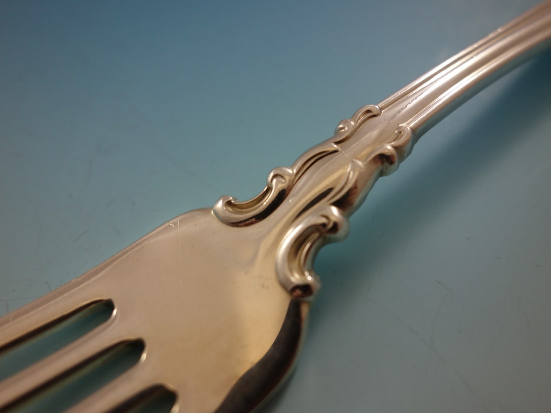 Reed & Barton Spanish Baroque Sterling Silver Flatware Set 64 PC - 5