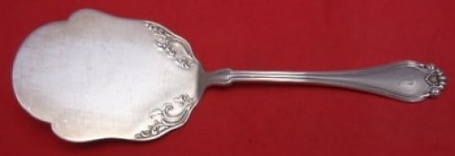 Dominick & Haff Century Sterling Silver 8 Waffle Server Monogrammed Heirloom: Dominick & Haff Century Sterling Silver 8 Waffle Server Monogrammed Heirloom This exquisite 8" Waffle Server from the Century pattern by Dominick & Haff is a stunning addition to any serving collectio