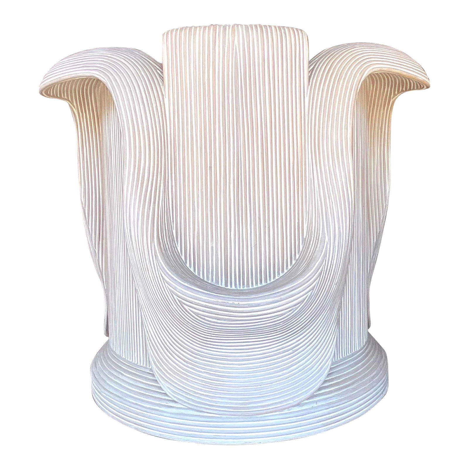 Vintage Pencil Reed Pedestal Inspired by Betty Cobunpue (1 of 9)