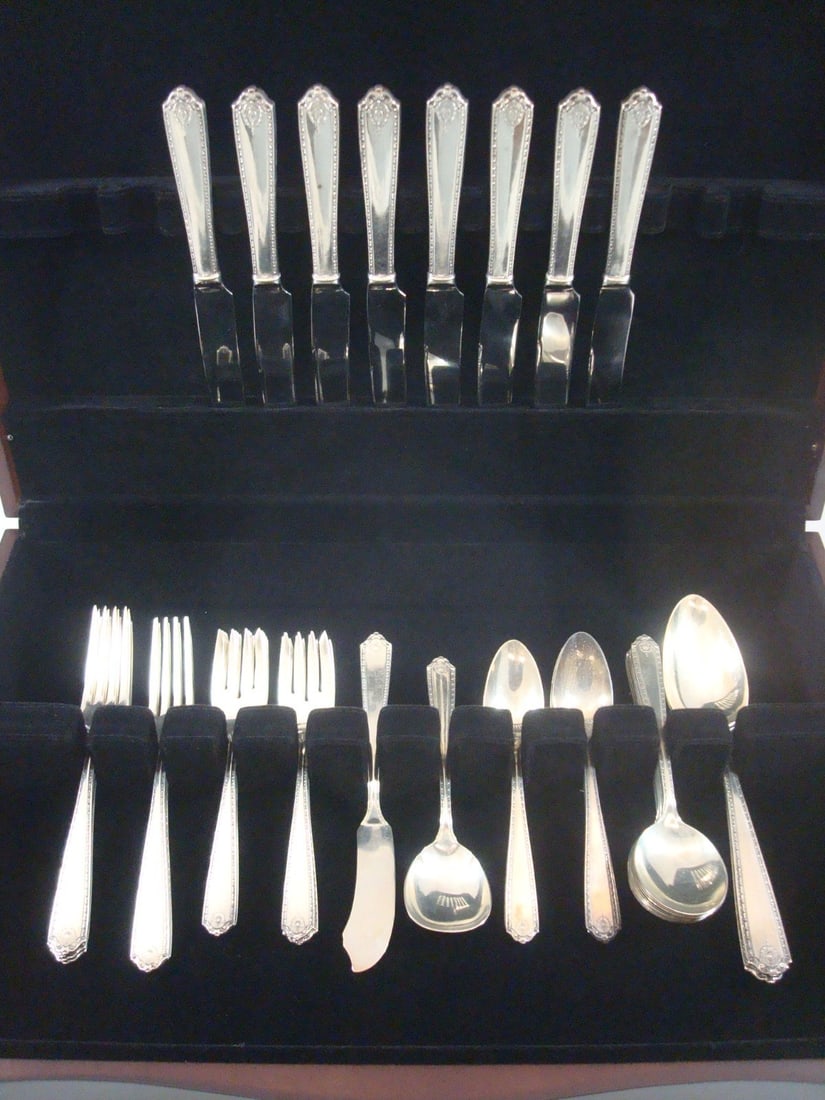 Westmorland Lady Hilton Sterling Silver 52-Piece Flatware Set (1 of 8)