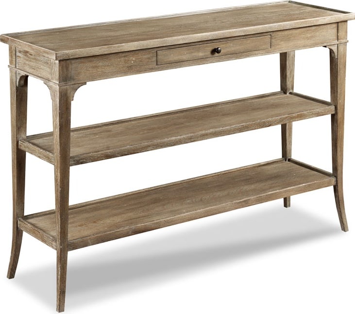 Woodbridge Vintage Style Oak Console Table 32H 48W 14D: Woodbridge Vintage Style Oak Console Table 32H 48W 14D This Vintage Style Finish Oak Console by Woodbridge combines timeless design with modern craftsmanship, making it a perfect addition to any home.