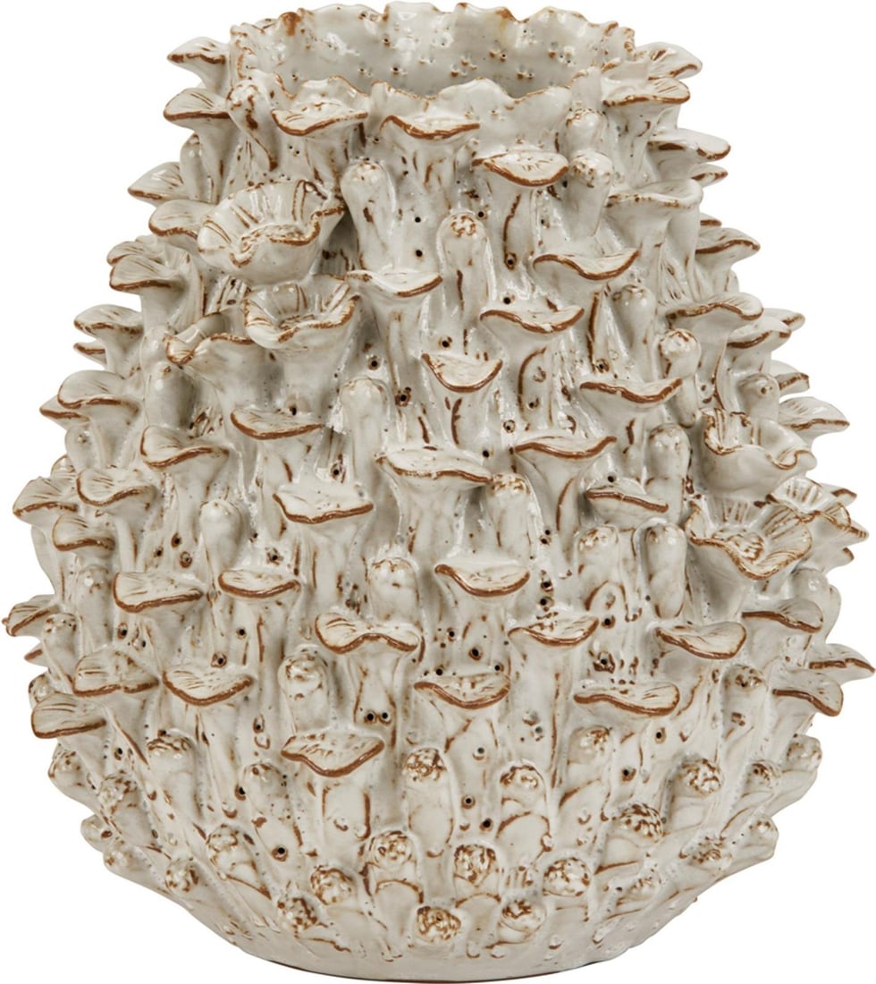 Handmade Blue White Coral Vase 6.5 Inch V176S (1 of 1)