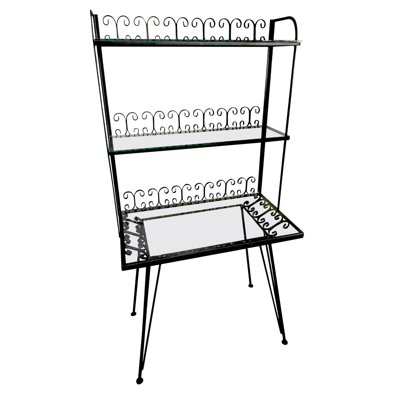 Mid-Century Ribbon Etagere Server by Maurizio Tempestini (1 of 12)