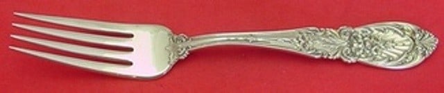 International Silver Richelieu Sterling Silver Dinner Fork 7 3/4" (1 of 2)