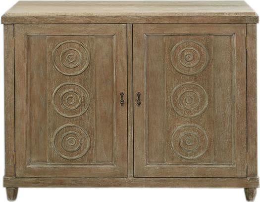 Elegant Port Eliot French Empire Style Cabinet with Inset Marble Top (1 of 2)