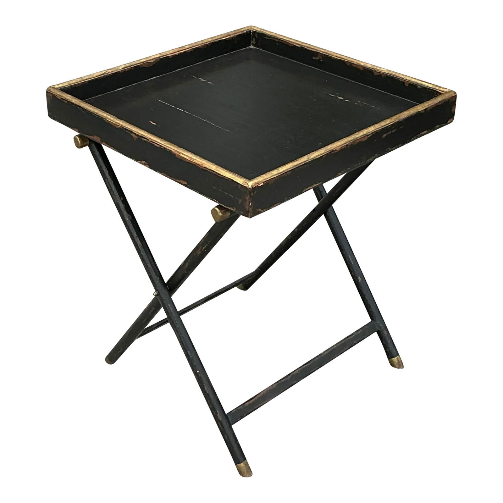 Vintage Boho Woodland Bar Tray Table Rustic Wood Design (1 of 7)