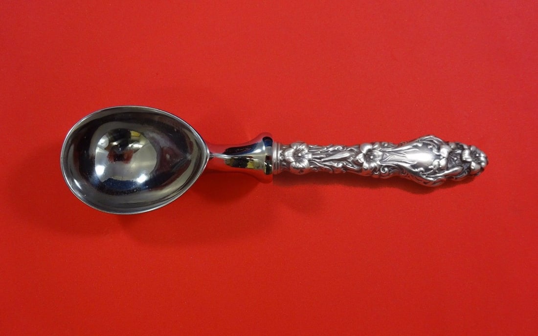 Lily by Whiting Sterling Silver Custom Ice Cream Scoop 7" (1 of 1)