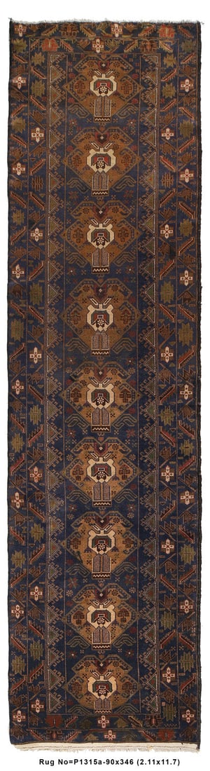 Afghanistan Tribal Runner 2.11 x 11.7 ft Premium Quality: Afghanistan Tribal Runner 2.11 x 11.7 ft Premium Quality Free continental US Shipping This beautifully crafted Afghanistan Tribal Runner measures 2.11 x 11.7 feet, making it a perfect addition to enha