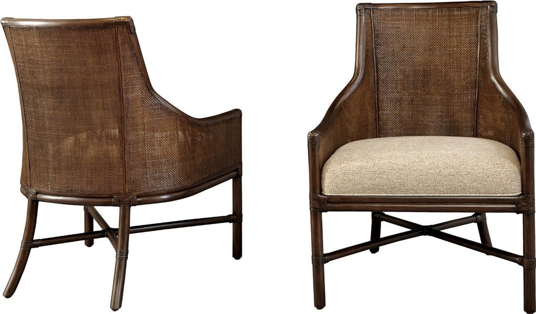 Coastal Style Java Rattan Chair Port Eliot Collection (1 of 1)