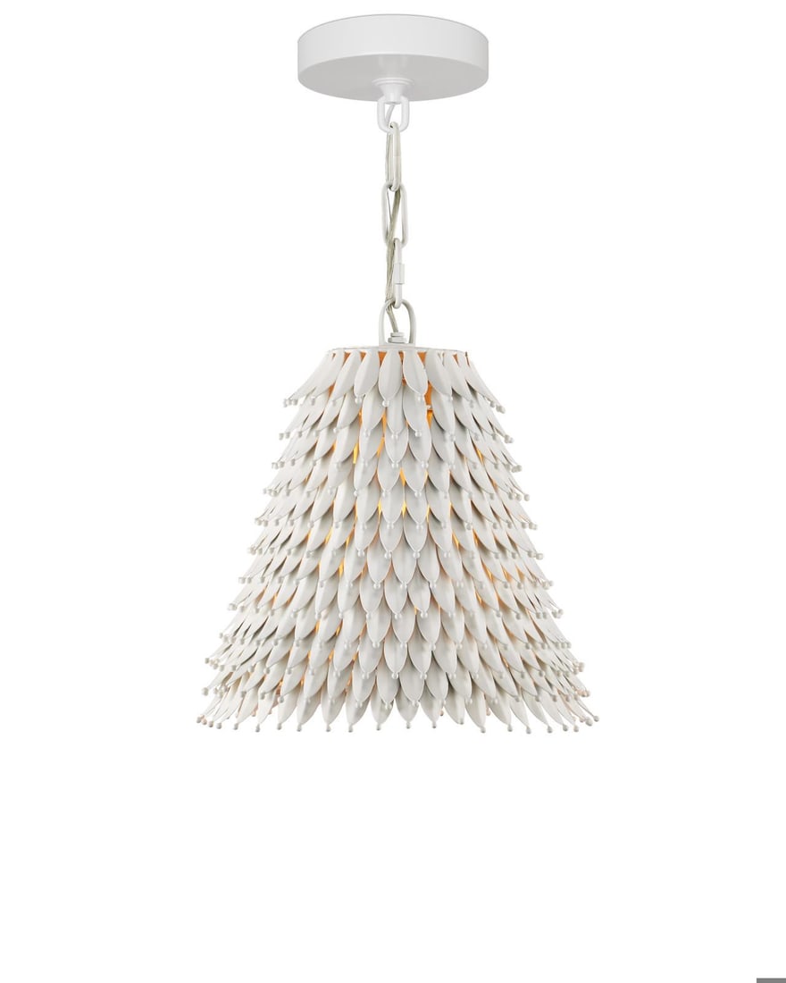 Currey Adjustable Overlay Pendant Light 13H Clear Silver Finish (1 of 7)