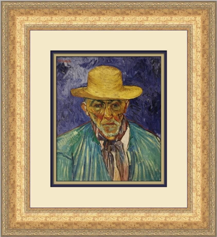 Vincent Van Gogh Patience Escalier Framed Print 18x17 Open Edition (1 of 2)