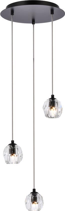 Eren 3-Light Crystal Glass Pendant Lamp Contemporary Style UL-Listed (1 of 1)