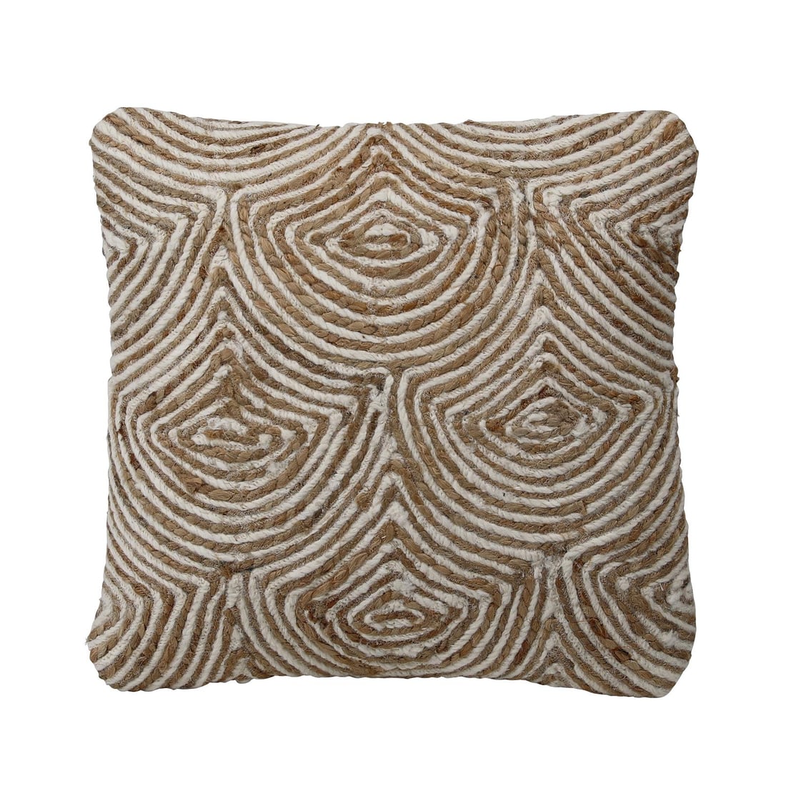 Handwoven Jute Pillow Tabitha Collection 20x20 (1 of 2)