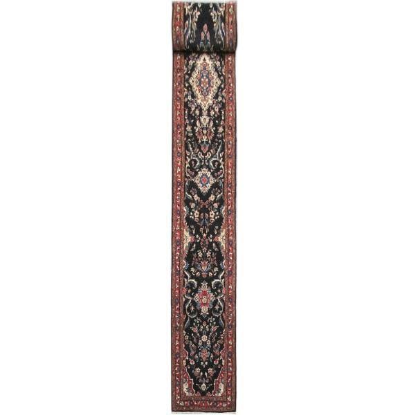 Handcrafted Persian Hamadan Rug 2'10 x 23'6 Traditional Design (1 of 6)