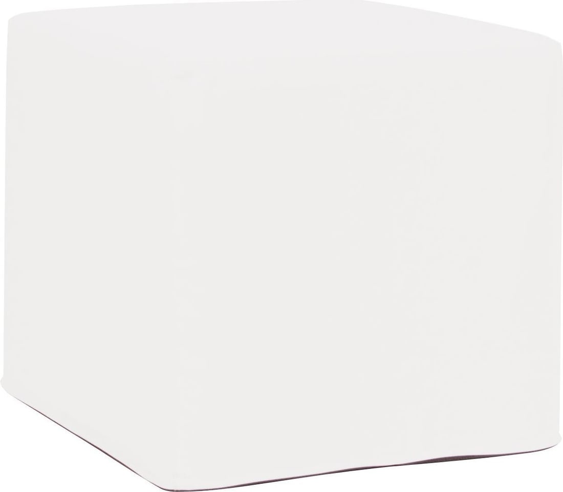 Howard Elliott Hand-Finished Square Ottoman in Brown (1 of 1)