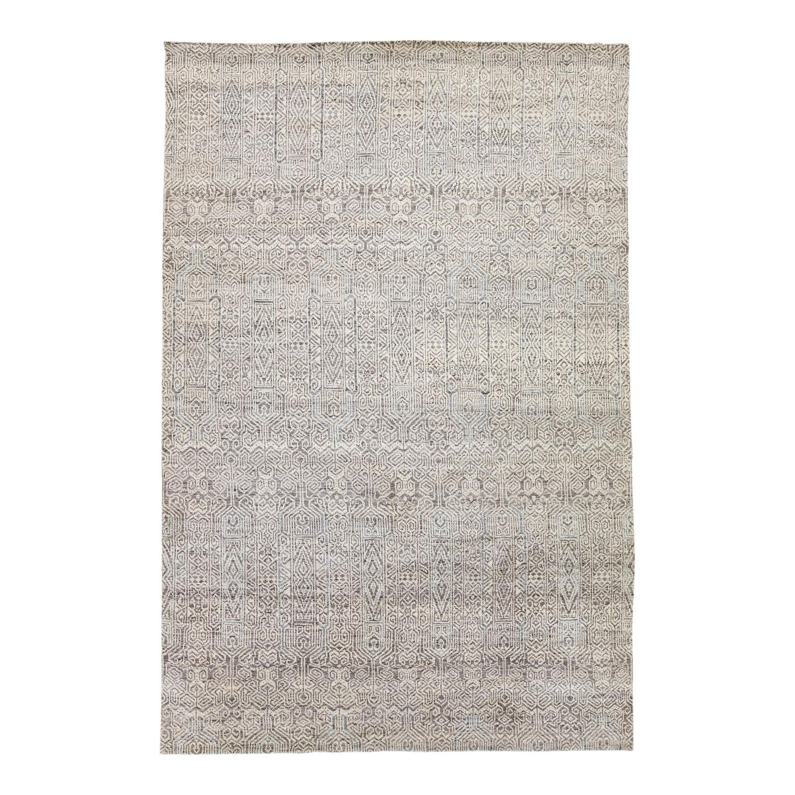 Safi Collection Handmade Beige Wool Rug 8'8" x 12'10" (1 of 10)