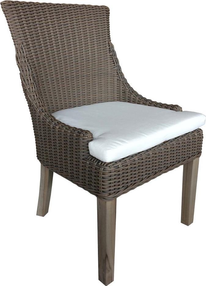 Padmas Alfresco Weather-Resistant Dining Chair in Kubu Fabric: Padmas Alfresco Weather-Resistant Dining Chair in Kubu Fabric Enhance your outdoor dining experience with this stylish Weather-Resistant Outdoor Dining Chair from the Alfresco collection. Designed for