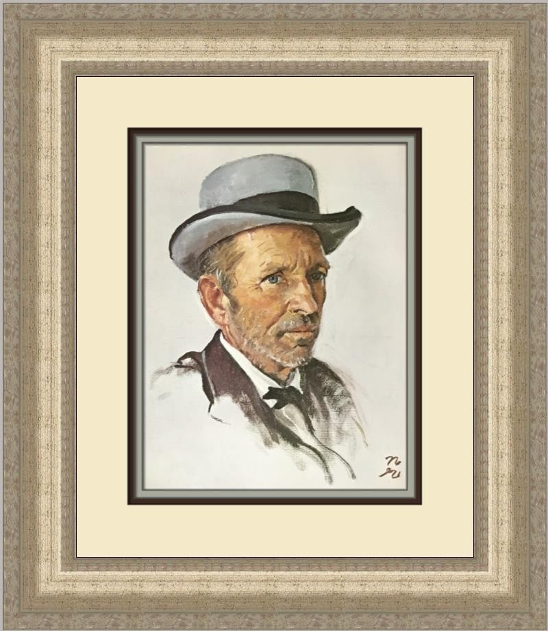 Norman Rockwell Bing Crosby Custom Framed Print 1978 Americana Art (1 of 2)