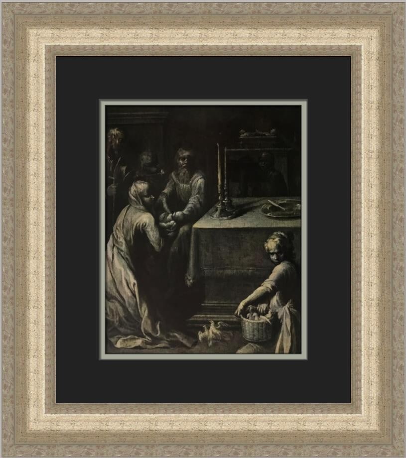 Quentin Varin The Presentation in the Temple Framed Art Print (1 of 2)