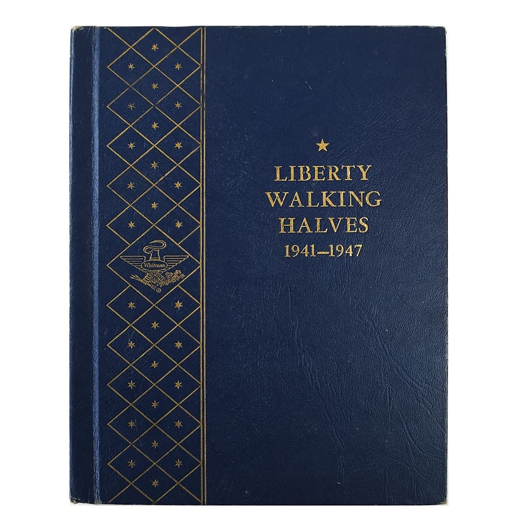 Complete 1941-1947 Whitman Liberty Walking Halves Coin Set (1 of 9)