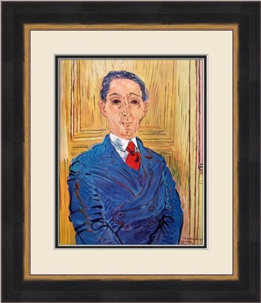 Raoul Dufy M Nico Mazaraki Custom Framed Print 1987 Expressionism: Raoul Dufy M Nico Mazaraki Custom Framed Print 1987 Expressionism This stunning framed print features the artwork of Raoul Dufy, titled 'M Nico Mazaraki', showcasing figures from the artist known for