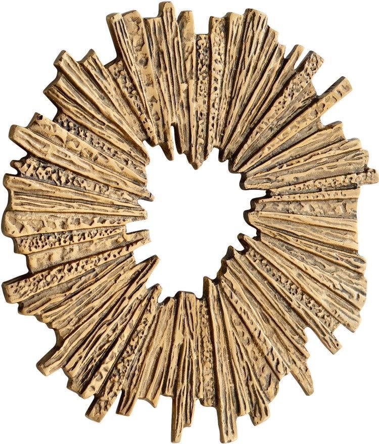 Cyan Abra Edwardian Brass Wall Decor 18" Round (1 of 1)