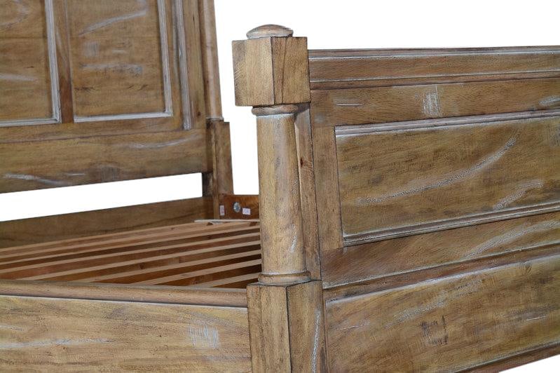 Greyson King Bed in Beachwood Finish Old World Style (1 of 5)