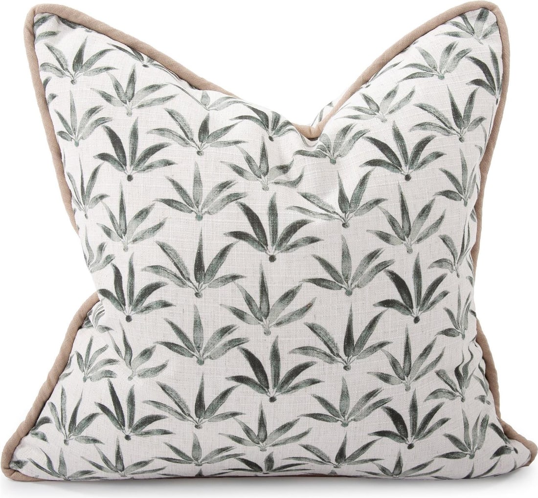 Howard Elliott Moss Green 24 Inch Casual Pillow with Zipper (1 of 1)