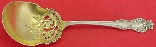 Mount Vernon Howard Queen Sterling Silver Ice Spoon 8 5/8" (1 of 2)