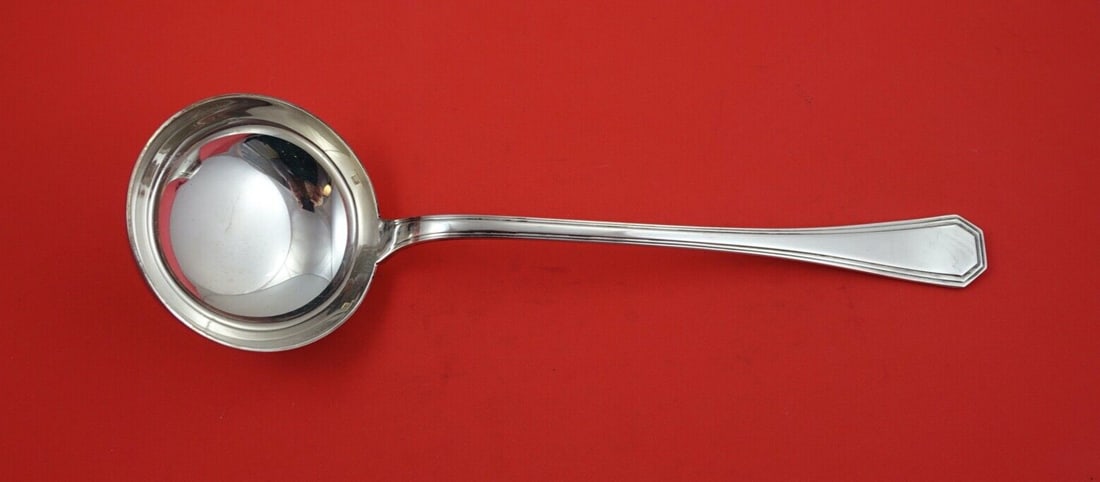 Christofle America Silverplate Soup Ladle 11 3/4" France (1 of 2)